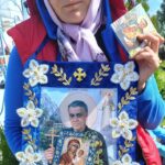 Русские люди чтят память брата Иосифа. Брат Иосиф на Великорецком крестном ходе.